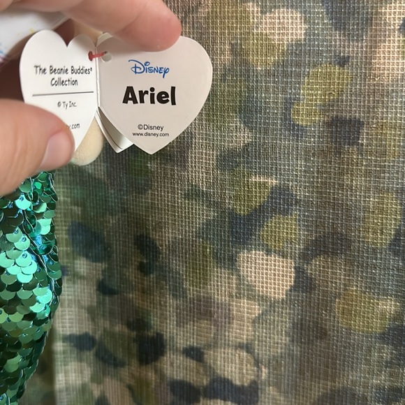 Disney Ty Ariel Beanie Buddies 15” - Picture 4 of 4